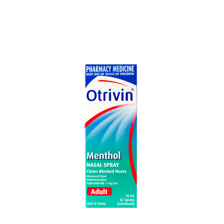 OTRIVIN MENTHOL NASAL SPRAY 0.1% deguna aerosols 10ml